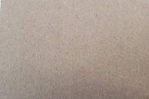 Tia MDF Thick Strong 10 mm Board Sheets (Brown; 6x4 inches) - Pack of 8 3