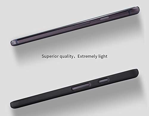 nillkin frosted shield hard back cover case for google pixel (5 inch)- black 6