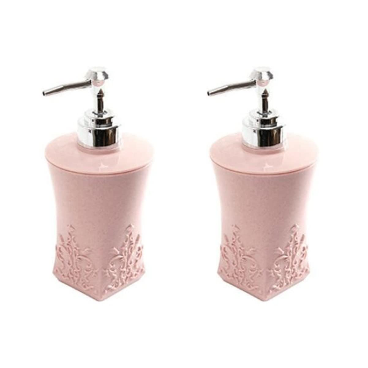 2pcs empty shower shampoo conditioner dispenser hand soap bottle pump lotion bottle empty lotion bottles body wash pump bottle lotion dispensers travel square empty pump