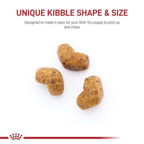 Royal Canin Breed Health Nutrition Shih Tzu Puppy Dry Dog Food 2 5-Pound,Chicken flavour,Pack of 1 2