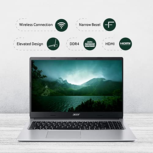 Acer Aspire 3 Laptop Intel Core I3 11Th Gen-(8 Gb|256 Gb Ssd/Widows 11 Home/Ms Office|1.7 Kgs/Silver) A315-58 with 39.6 Cm (15.6 Inches) Fhd Display,Windows 11 Home 2