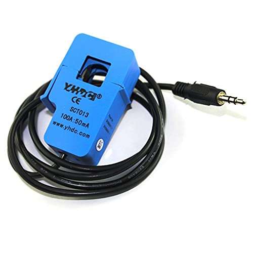 IDUINO SCT-013-000 100A Non-Invasive AC Current Sensor Split Core Type Clamp Meter Sensor 1