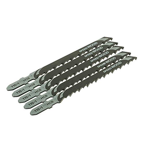 DEWALT DT2166-QZ Jigsaw High Speed Steel Blades 100MM X 68MM for Wood (5pieces) 2
