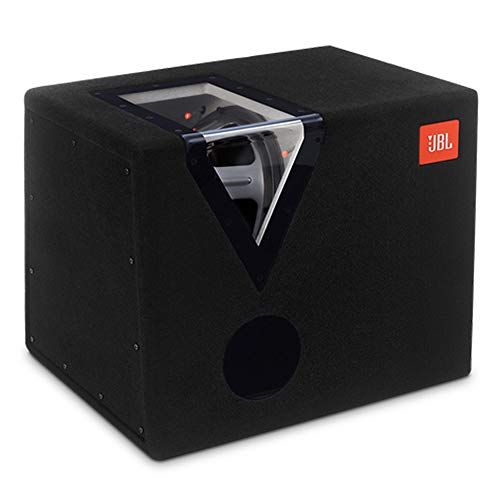 JBL GT-12BP - 12” car audio Bandpass Subwoofer Box, Black 1