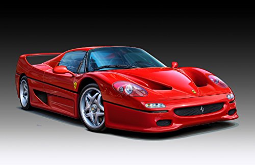 Revell Germany Ferrari F50 Model Kit 6