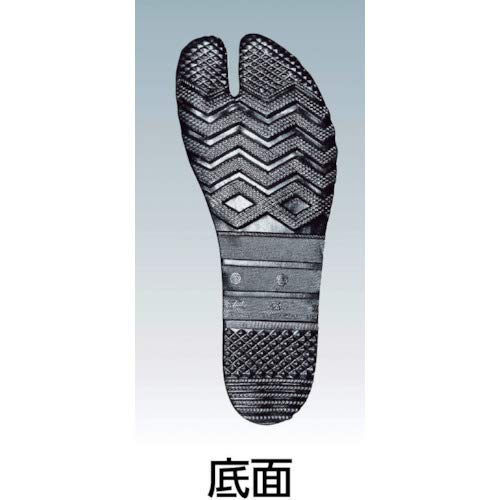 MARUGO Jitsuyou ALL BLACK Japanese Tabi Shoes Black with 5 Clips, 25.5cm 3