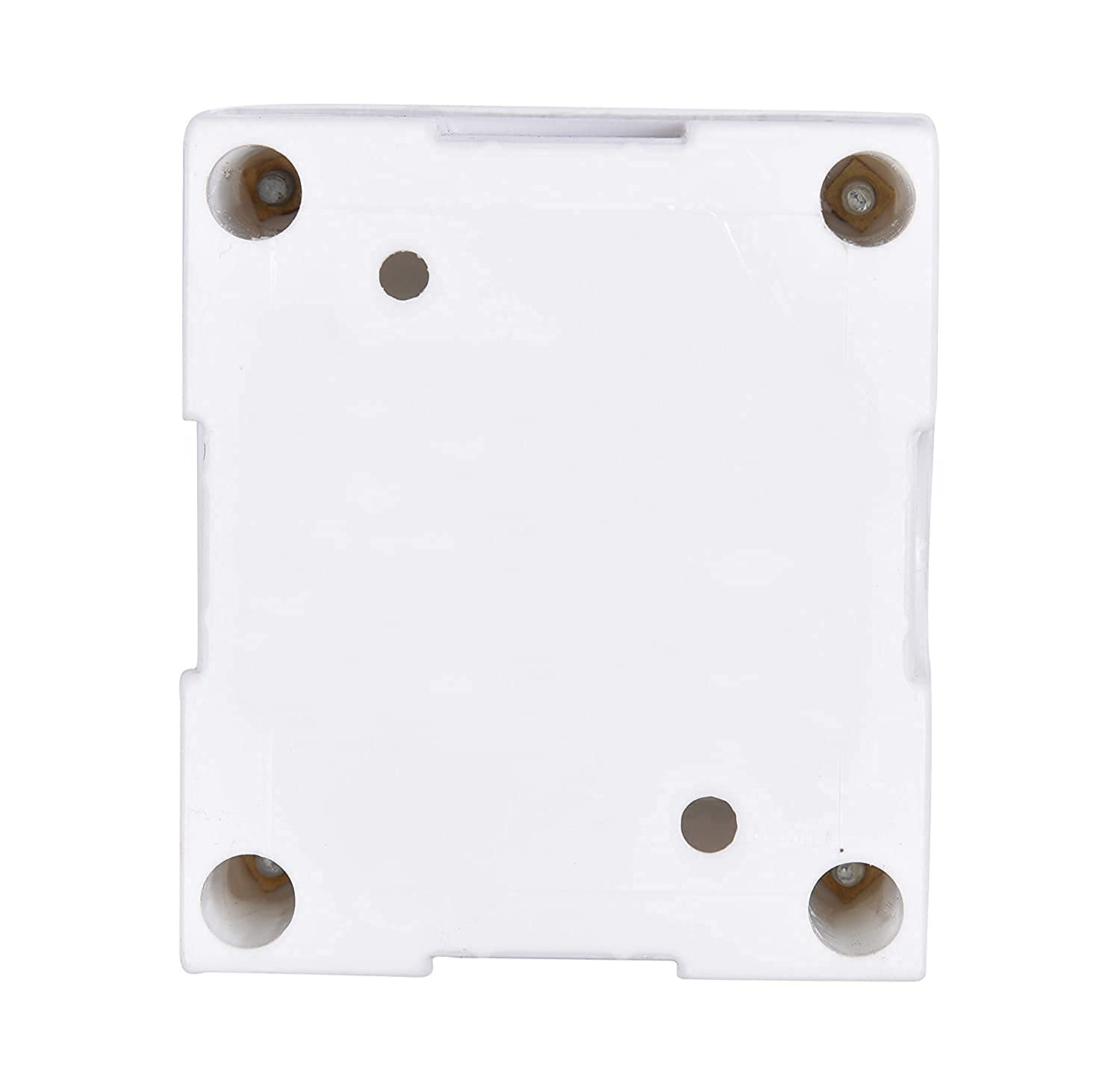 DishGo Extension Board 1 Single Socket 15A 16A 2 Meter 1.5 mm Long Wire Cable Cord with 15 16 Amp Big Power Plug (Polycarbonate)(White) (2 Meter) 4