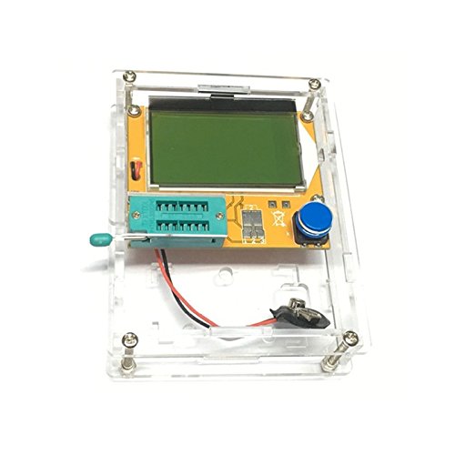 Ketrix Clear Acrylic Case Shell Housing For LCR-T4 Transistor Tester ESR 6