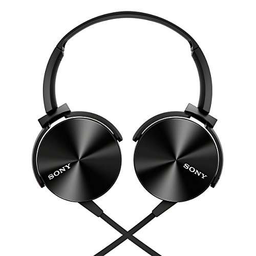Sony MDR-XB450 On-Ear EXTRA BASS Headphones (Black) 3