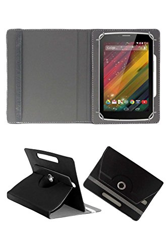 Hello Zone with Free Sim Adapter Kit Micromax Funbook Pro 360� Rotating 10� Inch Flip Case Cover Book Cover -Black 5