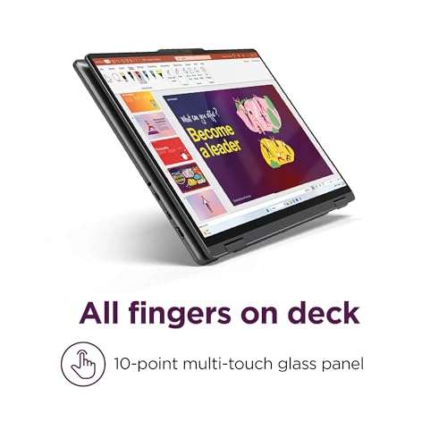 Lenovo Yoga 7i 2-in-1 Laptop - 16" 2K Touchscreen 300 nits Display, Intel 12-Core Ultra 5 125U CPU, 16 GB DDR5, 512 GB SSD, Backlit Keyboard, Wi-Fi6, Win 11 Pro, with Microsoft Office Lifetime License 6