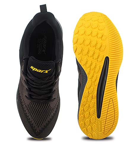 Sparx Mens SM 678 | Enhanced Durability & Soft Cushion | Black Running Shoe - 8 UK (SM 678) 2