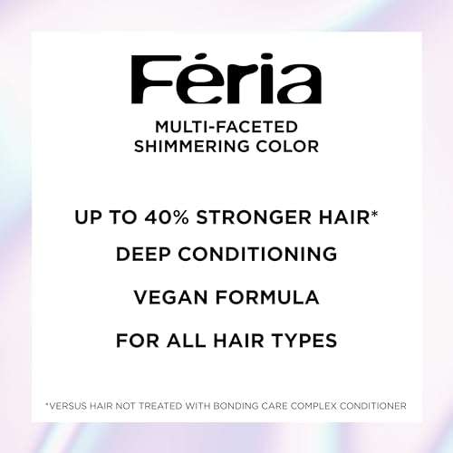 L'Oreal Paris Feria Multi-Faceted Shimmering Permanent Hair Color, 45 French Roast (Deep Bronzed Brown), Pack of 1, Hair Dye 2