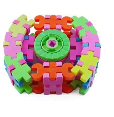 MAJIK Building Block Bricks Toy for Kids Boys and Girls (Combo of 2) (Multicolor M3) 4
