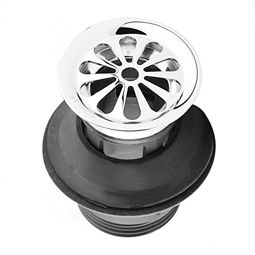 KOHLER Grid Chrome Polished 45432IN-CP Drain W/Overflow Hole (Silver)