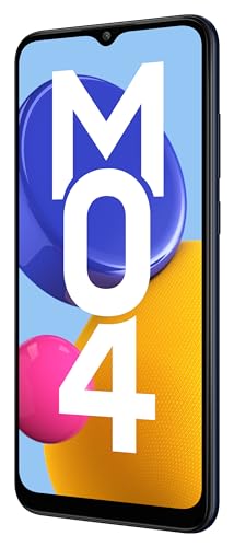 Samsung Galaxy M04 Dark Blue, 4GB RAM, 128GB Storage | Upto 8GB RAM with RAM Plus | MediaTek Helio P35 Octa-core Processor | 5000 mAh battery | 13MP Dual Camera 6