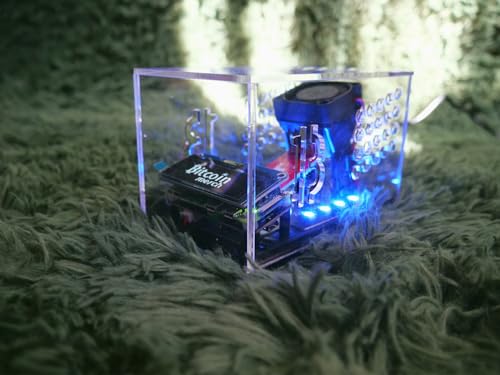 Bitcoin Merch® Mars Lander Solo Bitcoin Miner with Compac F- Up to 300GH/s 3