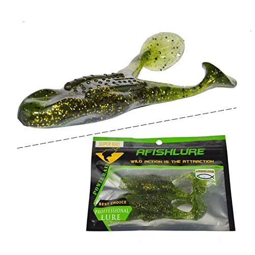 Boundless® 2pcs/lot Frog Soft Fishing Lures Soft Frog Fishing Lures 13.5g Lifelike Artificial Fishing Fish : 3 5