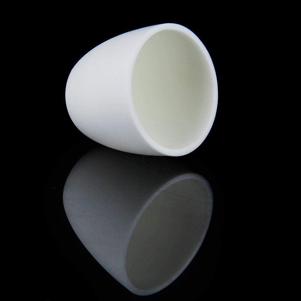 LABART™ 99.9% Alumina Crucible Al2O3 for Furnace, Temperature 1750 Degree Celsius, Volume: 25ml 5