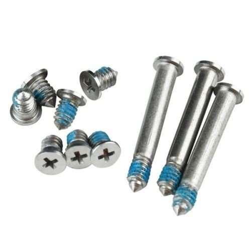 Whizzotech Repair Replacement Screws for Unibody Apple MacBook Pro A1278 A1286 13" 15" 17" Bottom Case + 1 Piece 4 Point Pentalobe Screwdriver Cross 3