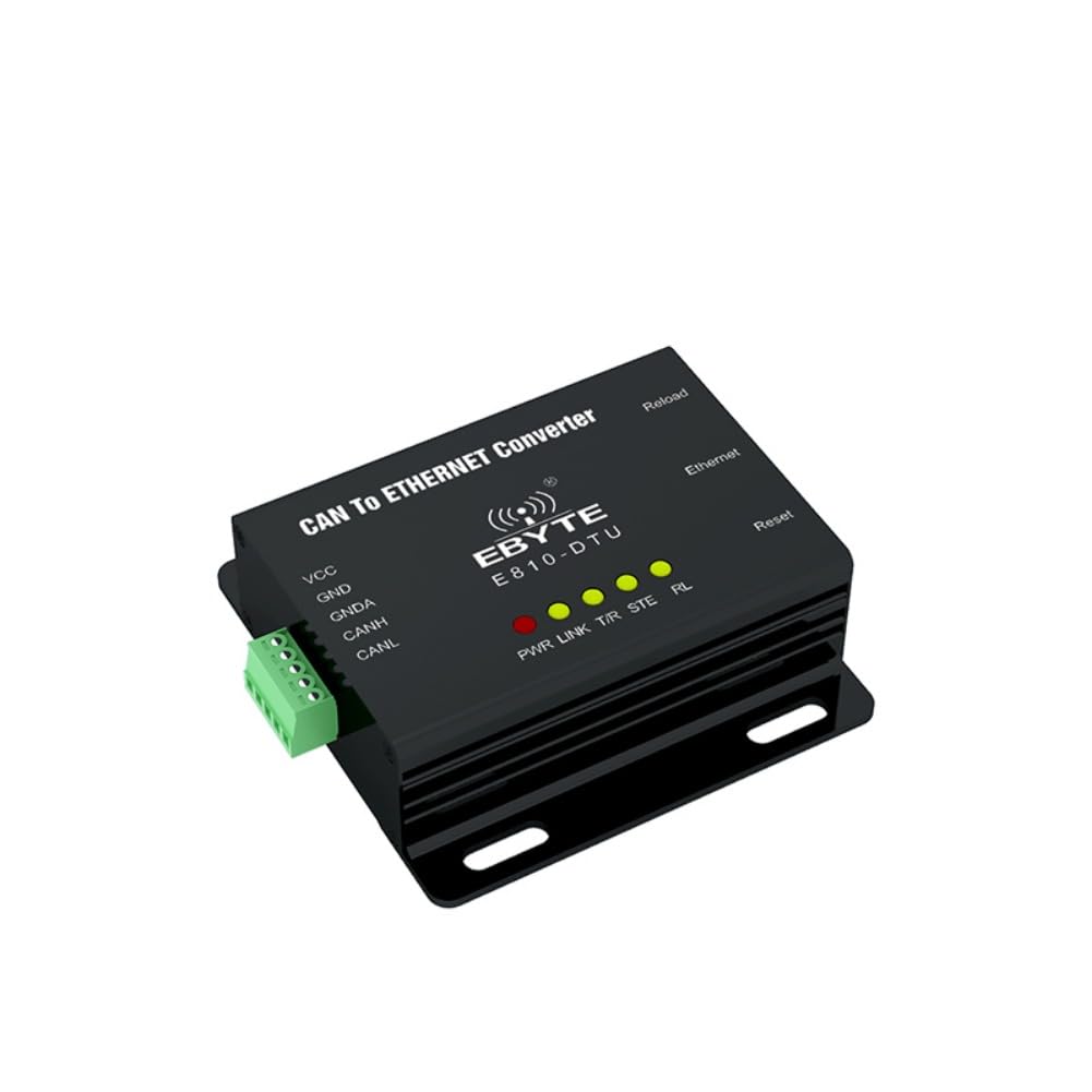 Ethernet to CAN Bus Two Way Transparent Transmission Wireless Modem RS485 E810-DTU(CAN-ETH) Modbus Protocal Serial Port Wireless Transceiver 4