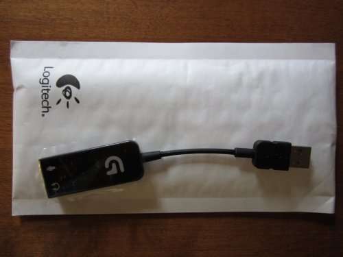 Logitech USB To 3.5mm Jack Audio Adapter for Win7 & Win8 (new version) 3