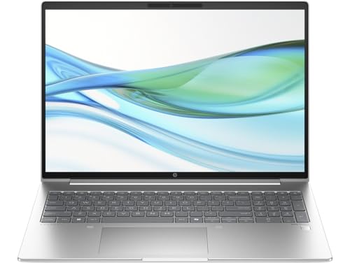 HP ProBook 460 G11 Laptop (Intel Core Ultra 7 155U 12-Core, 16GB DDR5 5600MHz RAM, 512GB PCIe SSD, Intel Graphics, 16.0" 60 Hz Wide UXGA (1920x1200), Fingerprint, WiFi, Win 10 Pro) with USB-C Dock 3