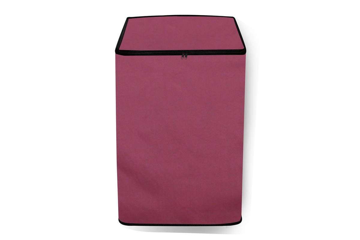 Star Weaves Top Load Washing Machine Cover for Godrej 6.5 Kg Fully-Automatic Top Loading WTEON MGNS 65 5.0 FDTN GPGR, Waterproof & Dustproof Cover Maroon 4