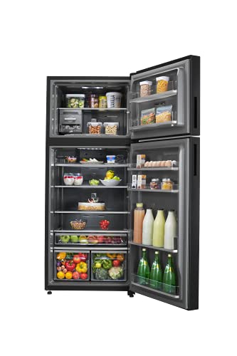 Whirlpool 500 L 3 Star Inverter Frost-Free Double Door Refrigerator Appliance with Adaptive intelligence technology (IF INV CNV PLATINA 515 STEEL ONYX (3s)-N, Black) 4