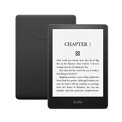 Amazon Kindle Paperwhite (8 GB) – Now with a larger display, adjustable warm light, increased battery life, and faster page turns – Black 1