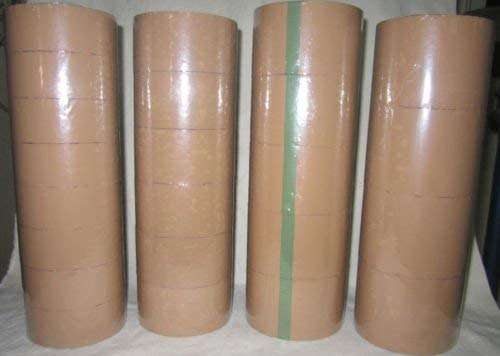 TimeTech Heavy Duty 2 Inch Pack of 6 Brown BOPP Tape Self Adhesive High-Strength Packing Tape Rolls, Packaging Tape | Brown Cello Tape | Industrial Tape for Home, Office use & Box Packing (65 Mtrs) 3