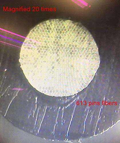 DIVTEK Fiber Optic Cable Flash Link Optical Connection Fuse Sea Underwater Diving Photography Fiber 613 Cores Optic Coiled Cord F-1.8 4