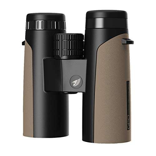 GPO German Precision Optics Passion ED 8x42mm Binoculars, Lightweight Binocular for Hunting, Wildlife Observation or Sports, Tripod Compatible, Desert Sand Magnesium Micro-Bridge & Body (B342) 3
