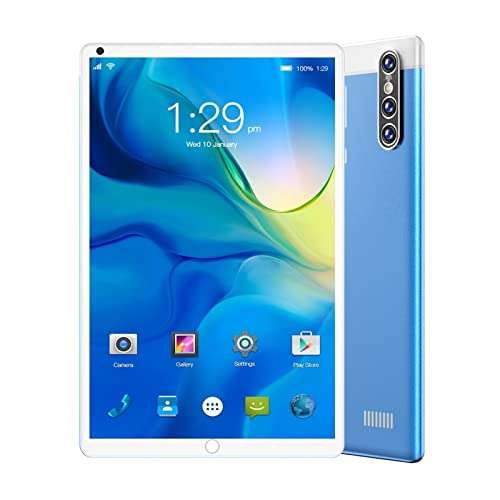 S16 Android 8.1 Tablet 4GB RAM + 64GB Storage 8.0 HD Display Screen Camera 8MP+13MP 8800mAh Lithium Ion Battery (Color : Blue) 1