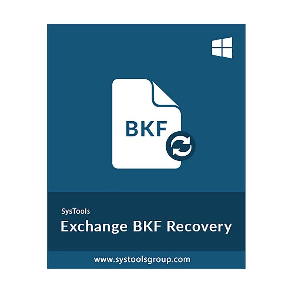 SysTools Exchange BKF Recovery (Email Delivery-No CD) 1