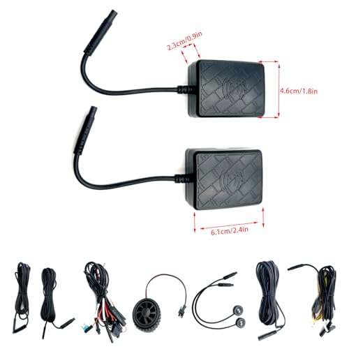 Car BSD Blind SpotRadar Detection System Microwave Sensor Change Lane Driving Assistance Reversing RadarSensor Universal Vehicle Lane Change Warning Assist Car Backup Assistance Blind Monitoring 3