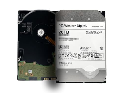 Western Digital WD Ultrastar 20TB Internal Hard Drive WD200EDGZ 3.5 Inch HDD SATA 6Gb/s 7200RPM 512MB Cache (Refurbished) 3