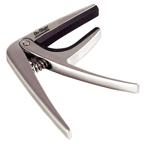 On-Stage GA200 Ukulele Capo, Silver 1