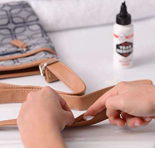 Tear Mender Instant Fabric and Leather Adhesive, 2 oz Bottle-Carded, TM-1, White 4