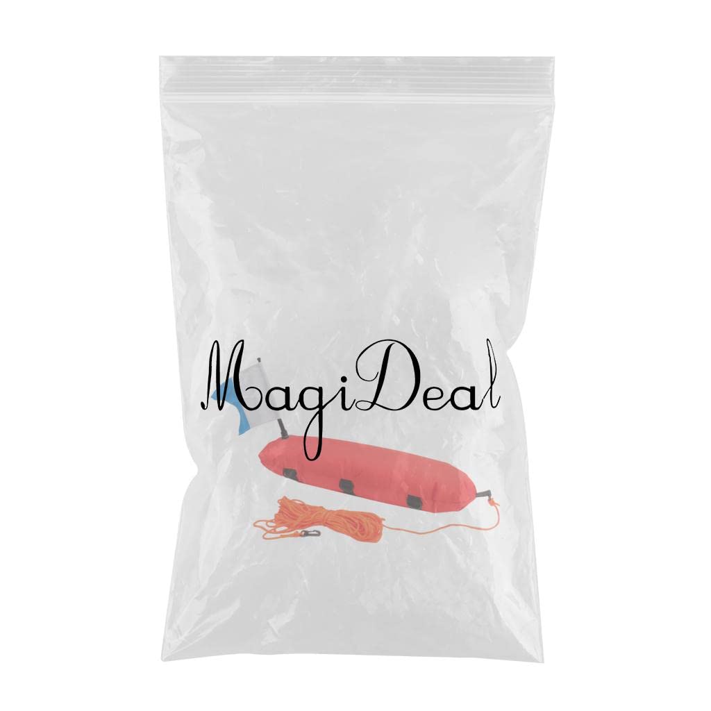 Loom Tree Safe Inflatable Scuba Diving Spearfishing Float Buoy +Dive Flag Blue 5