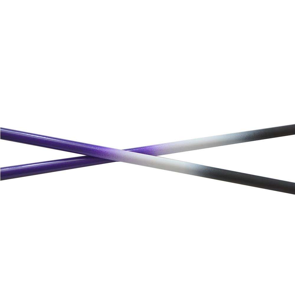 ZSHJGJR 30 Inch Pure Carbon Arrow Shaft ID 6.2mm Spine 250 300 350 400 450 500 550 600 Raw Bare Shaft Archery Carbon Shaft Tube for DIY Homemade Arrows 12pcs (Spine 400, Purple) 6