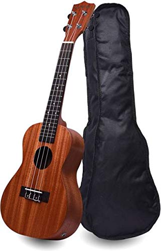 SHARMA MUSICAL STORE® Concert Sized Ukulele 24" with Bag 1