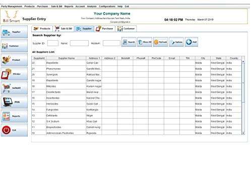 BILL SMART - Billing & Inventory Management Software For Pesticides Business 6
