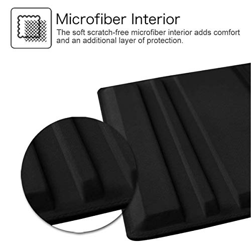TGK Rotating Cover for iPad Pro 12.9 Inch 2017/2015 Release [1st & 2nd Gen] Model : A1670/A1671/A1584/A1652 - Black 360 Degree Auto Sleep/Wake Leather Smart Case 5