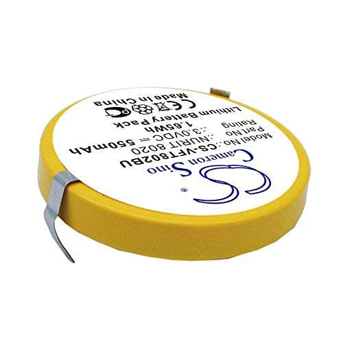 ETTBC Compatible with Battery for VeriFone 802B-WW-M05, NURIT 8020 (550mAh) 1