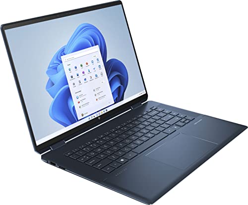 HP Spectre x360-16 2-in-1 IPS Laptop (Intel i7-11390H 4-Core, 16GB RAM, 1TB PCIe SSD, Intel Iris Xe, 16.0" 60Hz Touch 3072x1920, Active Pen, Fingerprint, Wifi, Win 11 Home) with Hub 3