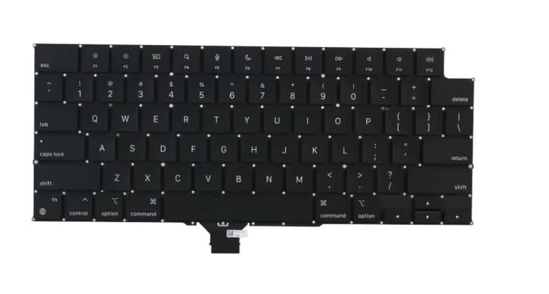 ICTION New Replacement US Layout Keyboard for MacBook Pro 14''16'' Retina M1 A2442 A2485 Keyboard 2021 Year 3