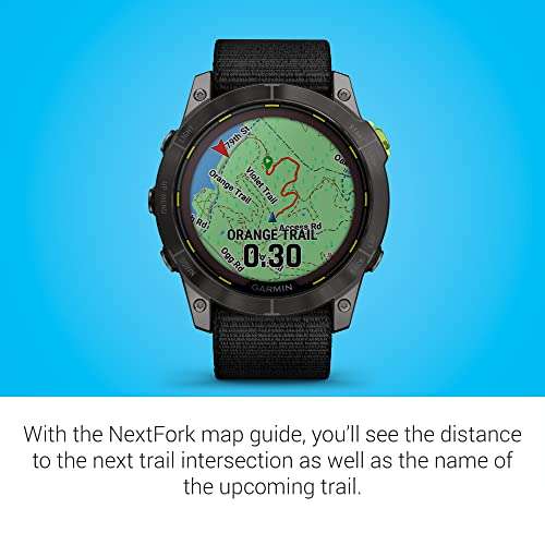 Garmin Enduro™ 2 – Ultraperformance Watch, Long-Lasting GPS Battery Life, Solar Charging, Preloaded Maps 4