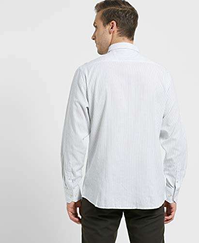 BARE LEISURE Men's Shirts (50013821399_White Large) 3
