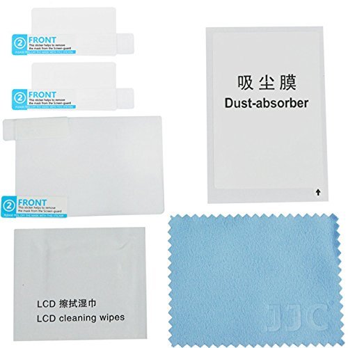 JJC GSP-D7100 Tempered Toughened Optical Glass Camera Screen Protector 9H Hardness Anti-Bubble Scratch Burst Fingerprint Ultra-Thin Super Light Transmittance for Nikon D7100 Digital Camera 3